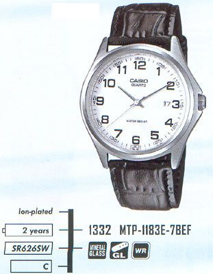 Часы CASIO MTP-1183E-7B