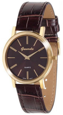 GUARDO 2985(1).6 коричневый мужские кварцевые часы