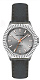 Часы Спутник М-858521 Н-1 (серый) кож.рем