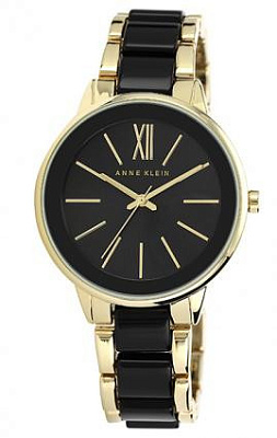 ANNE KLEIN AK-1412BKGB женские кварцевые наручные часы