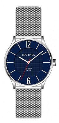 Часы Спутник М-997041-1(синий)