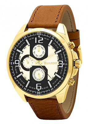 GUARDO Premium B01361(2)-5 мужские кварцевые часы