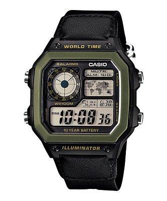 Часы CASIO AE-1200WHB-1B