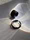 Серебряное кольцо на верхнюю фалангу "Black Art"