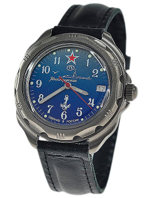 Восток Наручные часы Командирские 216289 механические российские часы