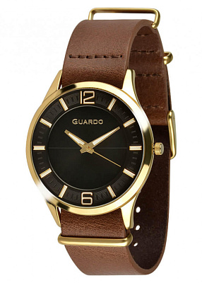 GUARDO Premium 10444-5 мужские кварцевые часы