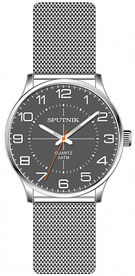 Часы Спутник М-997040-1(серый)