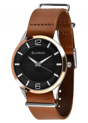 GUARDO Premium 10444-3 мужские кварцевые часы