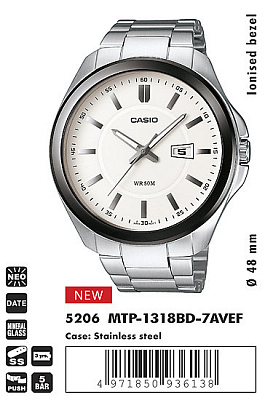 Часы CASIO MTP-1318BD-7A
