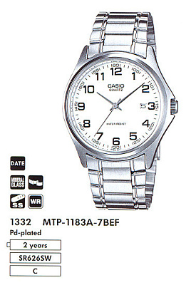 Часы CASIO MTP-1183A-7B