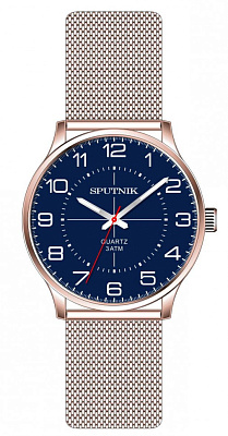 Часы Спутник М-997040-8(синий)