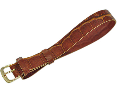 Ремешки LeVeL Сплошной коричневый 12 мм