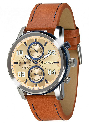 GUARDO Premium 011097(1)-2 мужские кварцевые часы